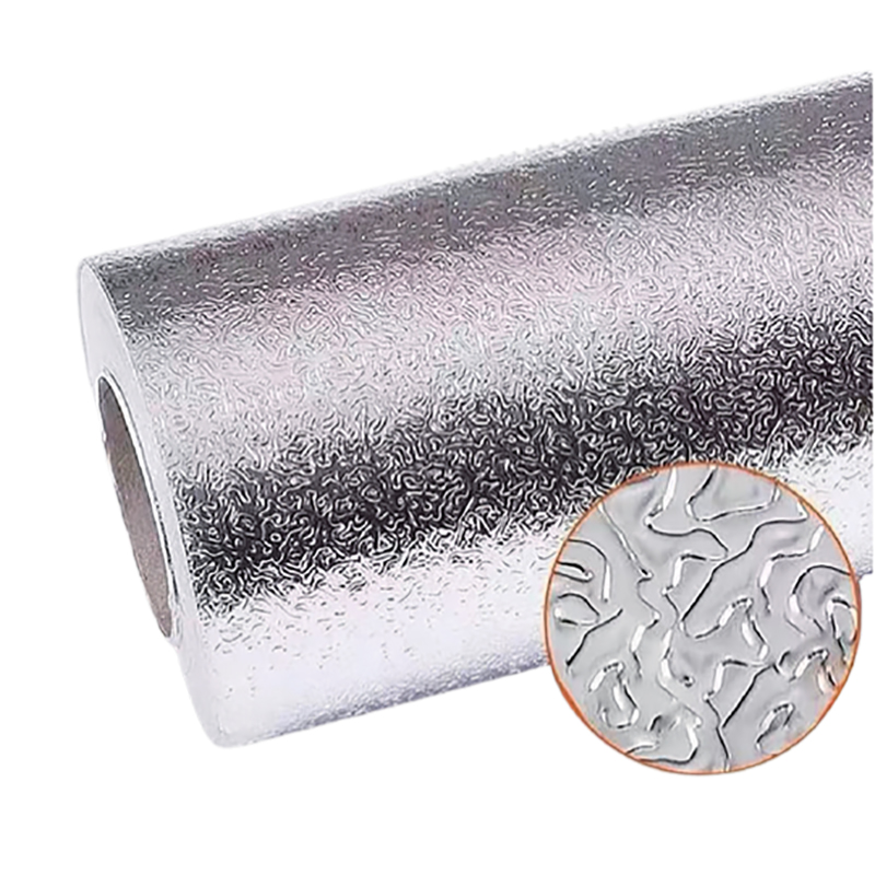 ORANGE PEEL TEXTURE ALUMINUM FOIL